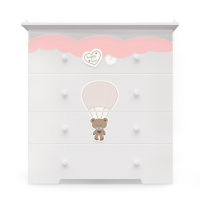 Детский комод Nuovita Stanzione Cute Bear