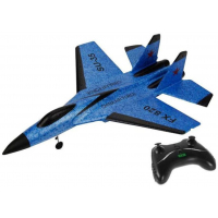 Радиоуправляемый самолет SU-35 для начинающих 2.4G - FX820-BLUE