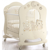 Детская кровать Italbaby Happy Family Oblo крем